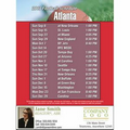 Atlanta Football Schedule Postcards- Jumbo (8-1/2" x 5-1/2")